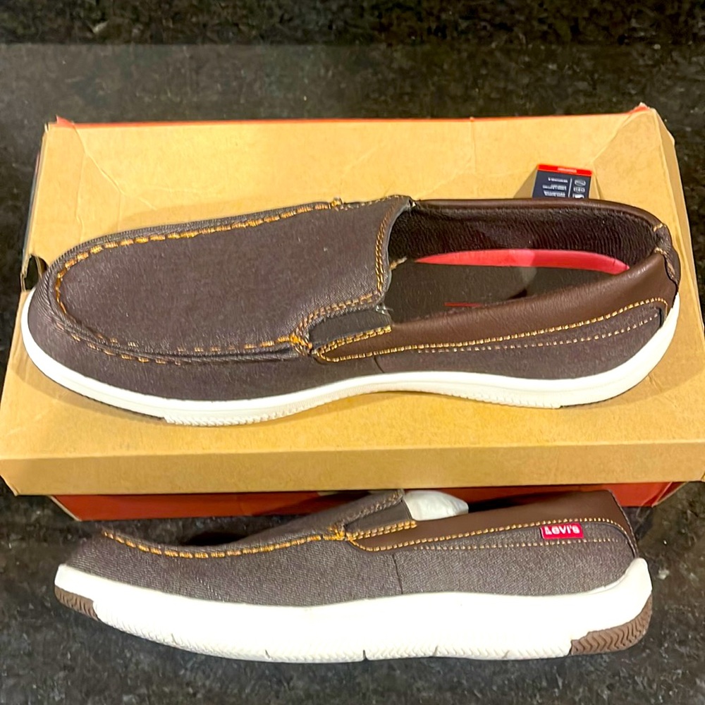 Levi brown nappas with comfort sole